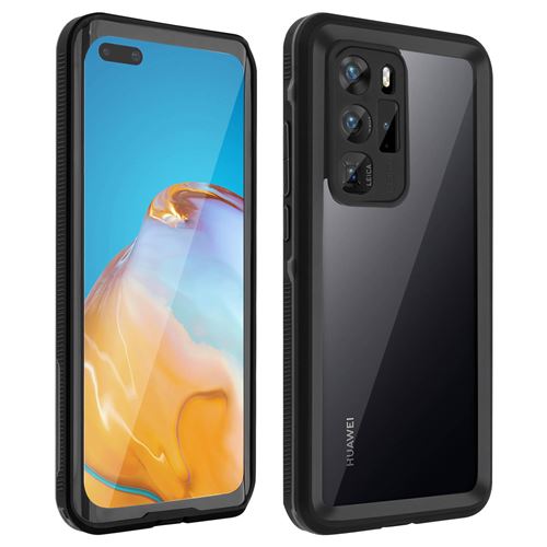 Coque Pour Huawei P40 Pro Hybride Waterproof Film Écran Redpepper noir