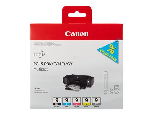 Cartouche d'impression Canon PGI 9 Multipack Y