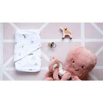 COUVERTURE MIRACLE HAPPY FOX/BIAIS WHITE