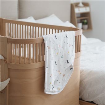 COUVERTURE MIRACLE HAPPY FOX/BIAIS WHITE