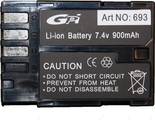 Bilora gPI 693 li-ion pour pentax d-li 90