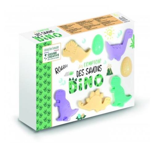 Graine Creative Multicolore Coffret Comptoir Des Savons Dinosaures - Image 1