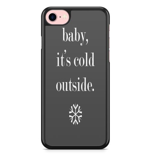Coque Fifrelin pour iPhone 7 PLUS et iPhone 8 PLUS Baby its cold outside citation