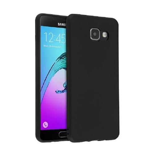 Coque Etui Silicone Gel TPU Noir Anti Choc pour Samsung Galaxy A3 2016