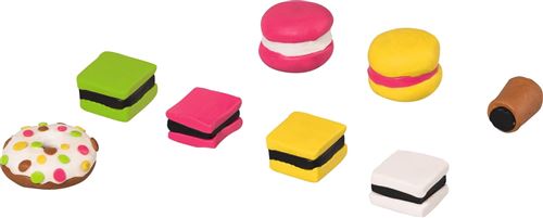 Brunnen set tasty candiesde gommes à modeler junior 7-pièces