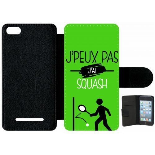 étui porte feuille xiaomi mi 4c j peux pas j ai squash 4