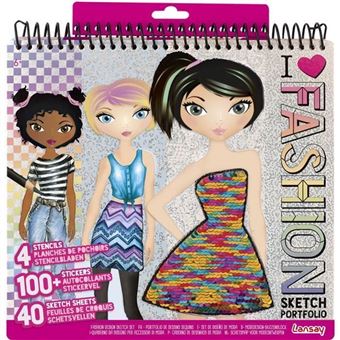 Portfolio de dessins sequins Lansay