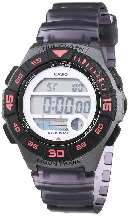 Casio Femme Digital Quartz Montre avec Bracelet en résine LWS-1100H-8AVEF