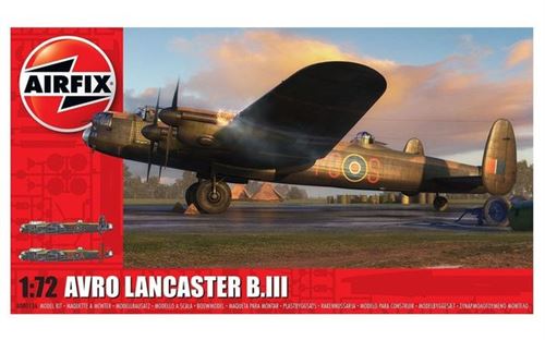Maquette avion Airfix 1/72 Avro Lancaster B I(FE)/B III Bomber-1/72 -