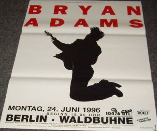 Bryan Adams - 60x84 cm - AFFICHE / POSTER