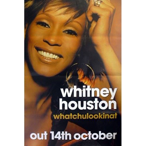 Whitney Houston - 100x150 cm - AFFICHE / POSTER