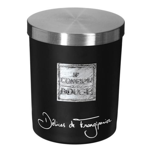 Bougie Parfum&eacute;e D&eacute;lice de frangipanier Pot en verre 210G