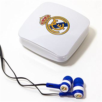 SEVA IMPORT Real Madrid Casque Bouton, Bleu (Royal)/Blanc, S - 1