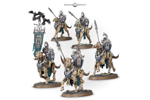 GAMES WORKSHOP  Warhammer AoS - Ossiarch Bonereapers Kavalos Deathriders