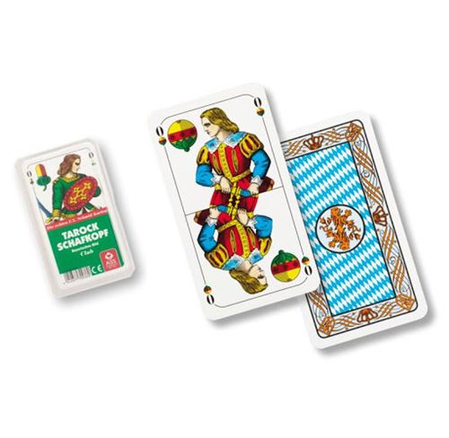 Dal Negro cartes Shafkopf Tarockà jouer carton vert 36-part
