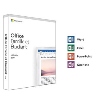 50 Sur Microsoft Office Famille Et Etudiant 2019 1 Pc Ou Mac Achat Definitif Telechargement Logiciels Achat Prix Fnac