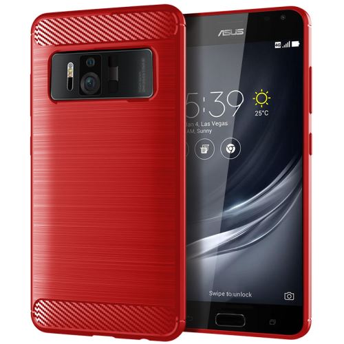Etui Coque de protection durable souple pour Asus ZenFone AR - Rouge