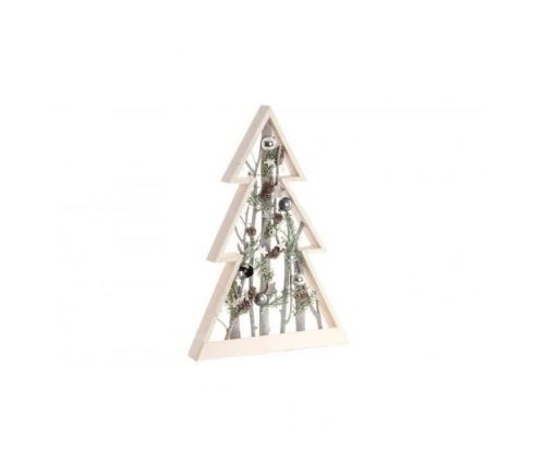 Sapin De Noel Artificiel Naturel En Bois 34x5x50 Cm Achat Prix Fnac