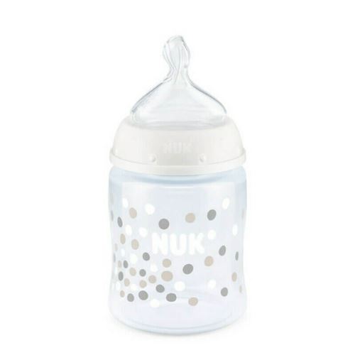 nuk biberon first choice+ temperature control 150ml silicone 0-6 m mixte