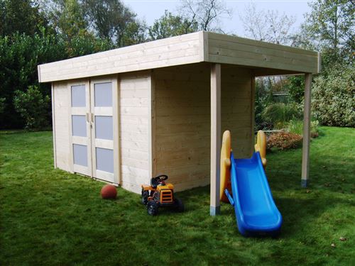 Solid Abri de Jardin Maisonnette Chalet de Jardin Larvik
