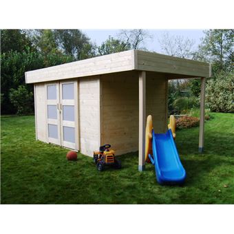 Abri Jardin Bois Larvik 13 49 M 4 74 X 2 84 X 2 04 M 28 Mm