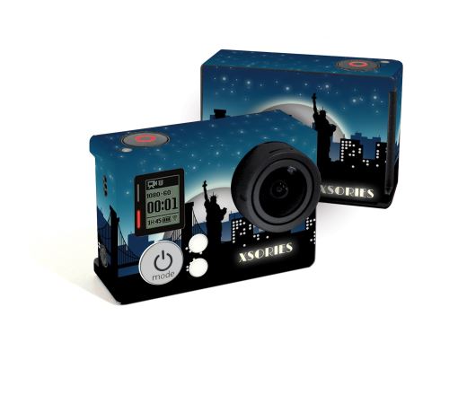 Autocollant Personnalisé GoPro HERO4 Lady Liberty