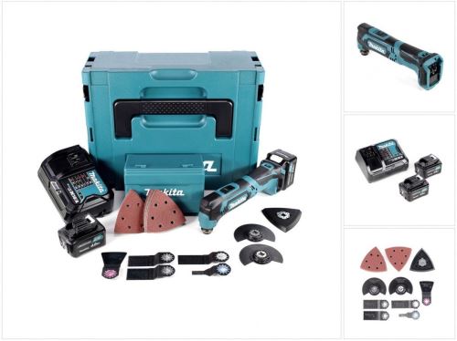 Etagère / Rangement Makita Outil Multifonctions Tm30Dsmjx5 - Livrã© avec 2 Batteries 10,8 V, Accessoires et Coffret Makpac