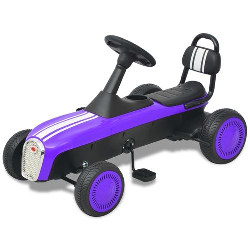 vidaXL Kart à pédale violet