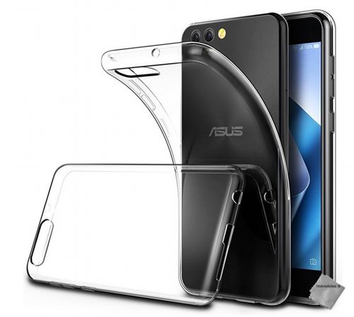 Housse etui coque gel fine Asus Zenfone 4 ZE554KL avec verre trempe - TRANSPARENT TPU