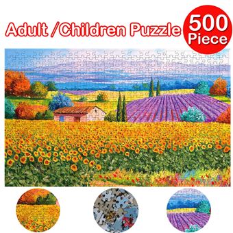 4€10 sur Puzzle 500 pièces paysage pour enfants et adultes 59_