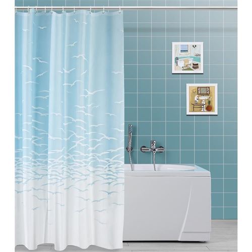 Rideau de douche en polyester 120 x 200 cm 187041