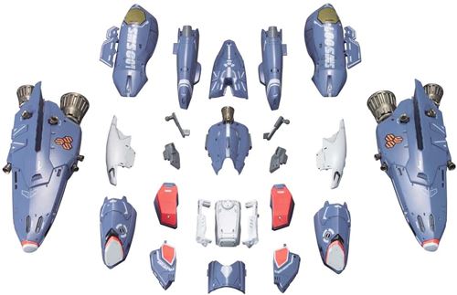 Macross Bandai Super Pièces Pour Transformable Modèle Kit 172 Échelle Vf-25 Messie Valkyrie