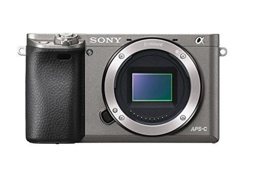 Sony a6000 ILCE-6000 - Appareil photo numérique - sans miroir - 24.3 MP - APS-C - 1080p / 60 pi/s - corps uniquement - Wi-Fi, NFC - gris graphite