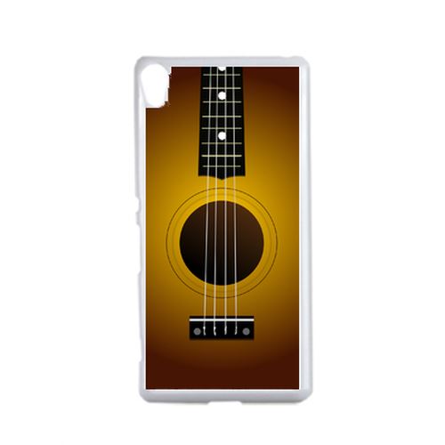 Coque Guitare Compatible Sony Xperia X Transparent