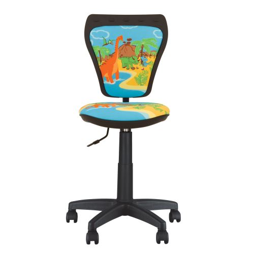 Chaise, Fauteuil De Bureau Enfant Ministyle Dino. Bleu.