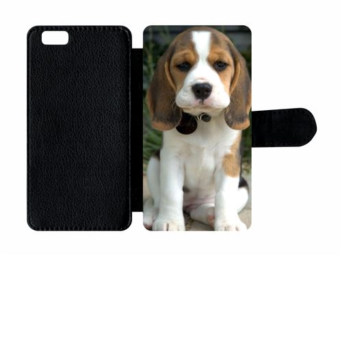 Etui À Rabat Apple Iphone 6 Chien Mignon