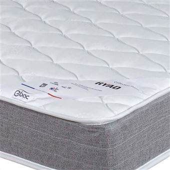 Matelas Ryad 140x190 - Ressorts - Hauteur 20 cm - Indépendance de couchage