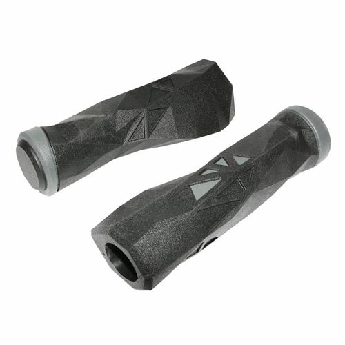 Poignee vtt newton probike noir-gris l130mm (paire)