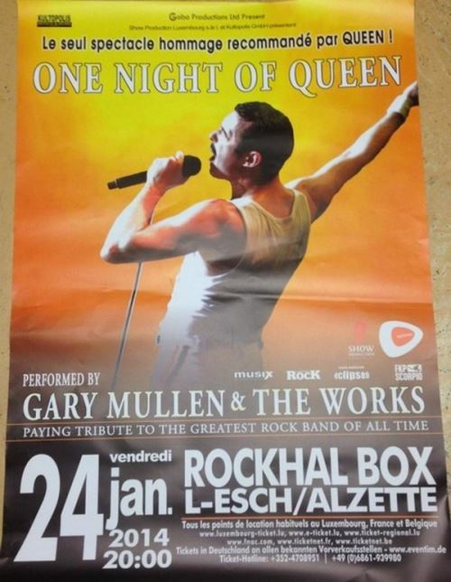 One Night Of QUEEN - 80x120 cm - AFFICHE / POSTER
