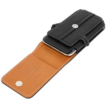 AFCJLTO Étuis De Ceinture Pochette Téléphone Coque Housse Etui Ceinture Clip Sacoche Universel,Sac De Téléphone Portable,Étui Ceinture Vertical Boucle De Ceinture, Pour Universel Smartphone(M