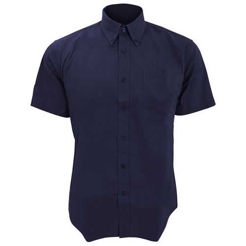 SOLS Brooklyn - Chemise de travail à manches courtes 100% coton sergé - Homme (S) (Bleu marine) - UTPC395