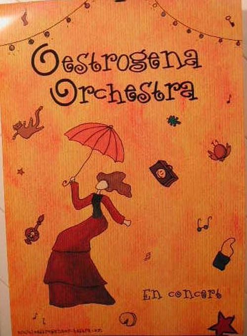 OESTROGENA ORCHESTRA - 35x50 cm - AFFICHE / POSTER