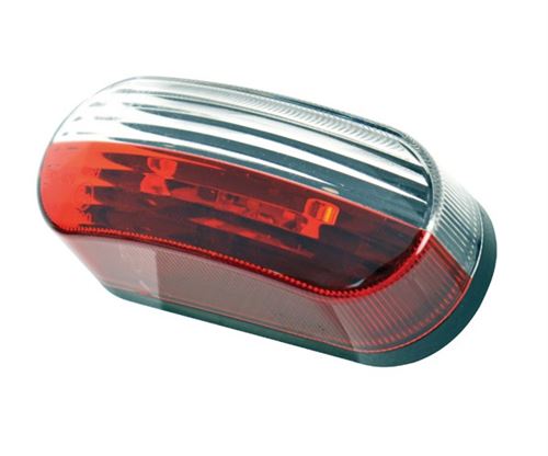 Carpoint lED à grande luminosité 10-30V 40 x 100 mm rouge/blanc