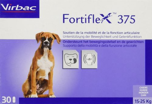 Comparer les prix de Virbac - Fortiflex 375 anti-arthrose chiens 30 cps