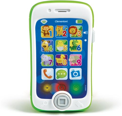 Clementoni smartphone Touch & Play blanc/vert