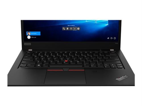 Lenovo ThinkPad T490 20N2 - Intel Core i5 - 8265U / jusqu'à 3.9 GHz - Win 10 Pro 64 bits - UHD Graphics - 8 Go RAM - 256 Go SSD TCG Opal Encryption 2,
