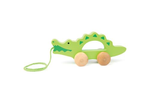Jouet à tirer Crocodile E0907
