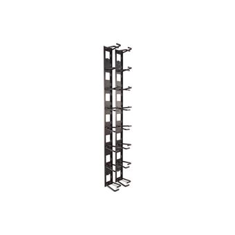 APC - Panneau d'agencement de câbles de rack - noir - pour P/N: SMTL2K2RM2UCL, SMTL2K2RM2UCLNC, SMTL3KRM2UCL, SMTL3KRM2UCLNC, SMX3000RMX93 - 1