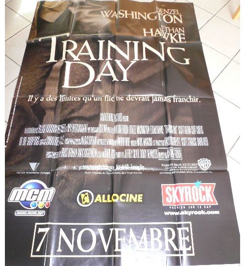Training Day AFFICHE CINEMA ORIGINALE État correct - N/A reconditionné disponible sur Fnac