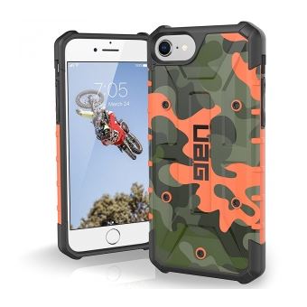 coque iphone 7 camouflage blanc